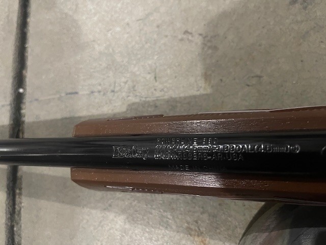 Daisey BB Rifle .177 Cal with BB's