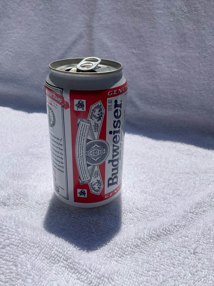 Budweiser Boston Celtics 12 oz Beer Can