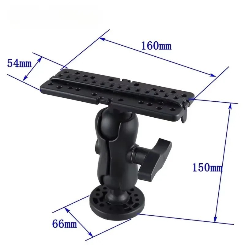 360 Degree Composite Mount for Fishfinder Marine Electronics GPS Brackets
