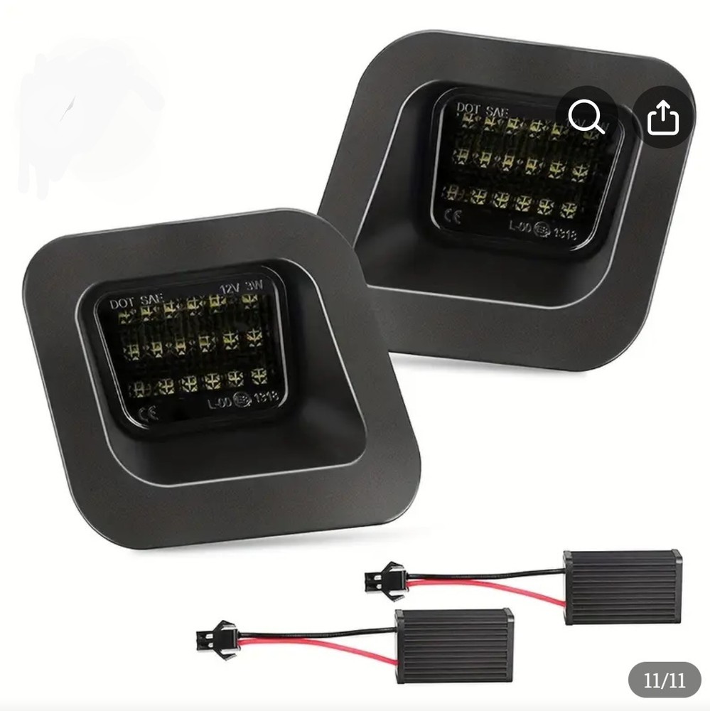 3rd gen Ram License Plate LED Light
