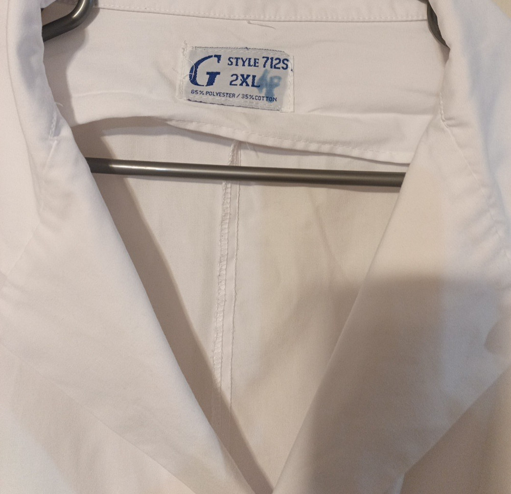 Lab Coat G Style 712S White - Size 2XL