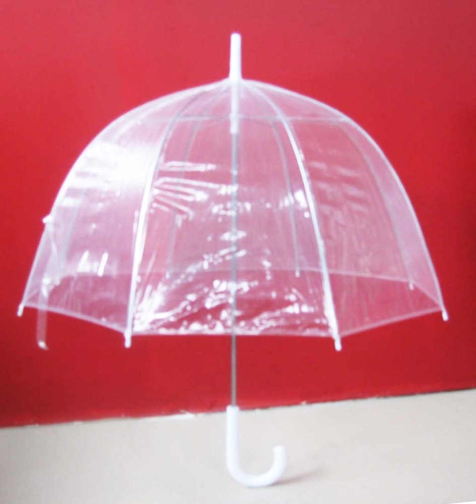 Clear umbrella, Dome umbrella, Bubble umbrella