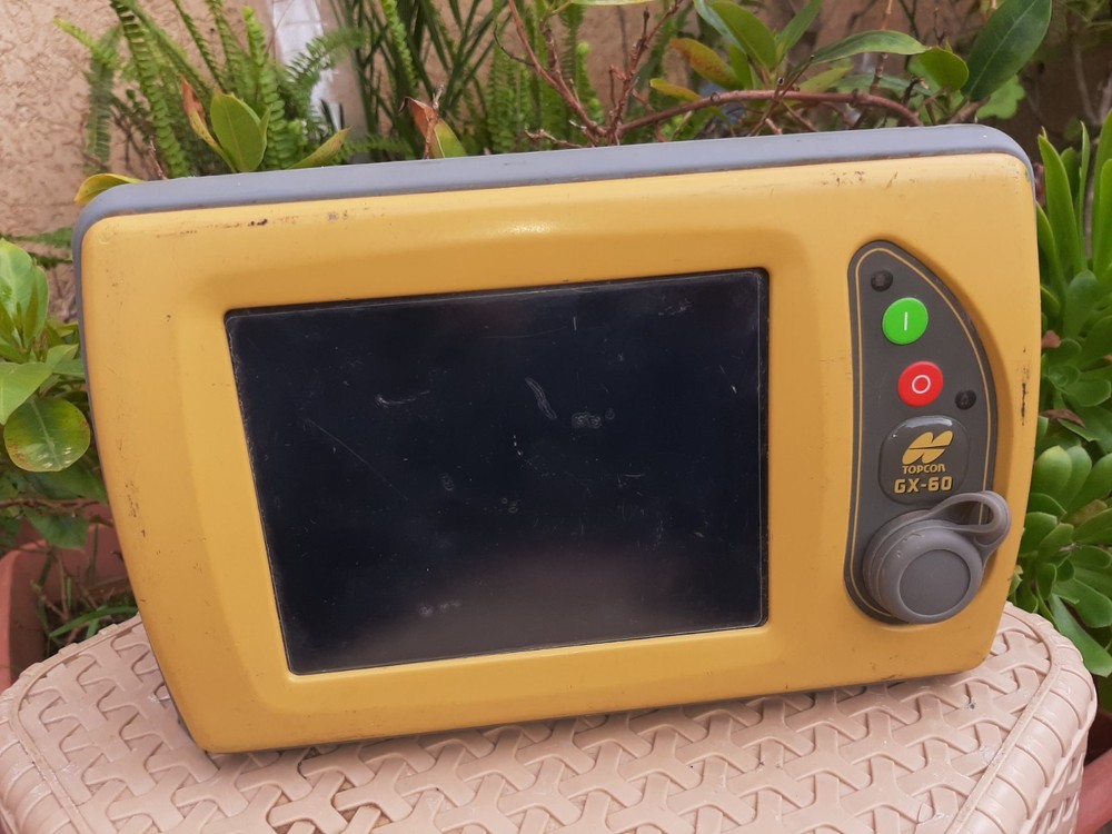 Topcon GX-60 Control Panel Model GX-60 GPS Display ( UNTESTED)