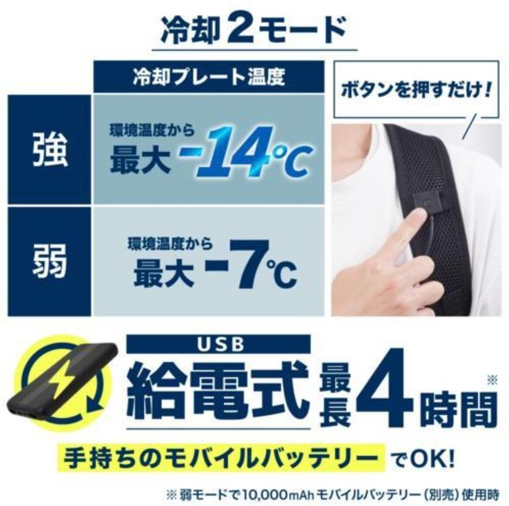 Sanko Peltier Cooling Backpack Cooler Japan