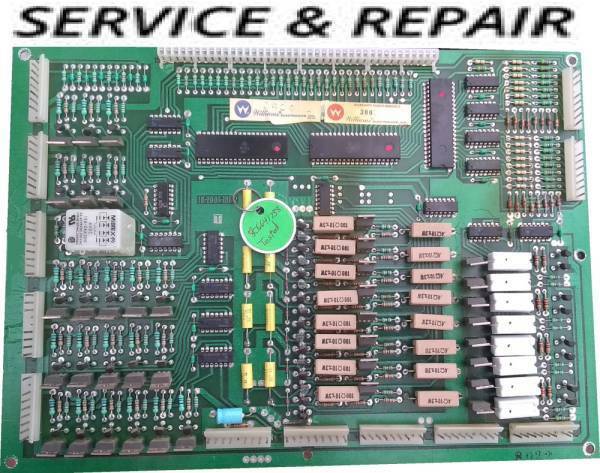 WILLIAMS TRI ZONE DRIVERBOARD Repair Service Flat Rate