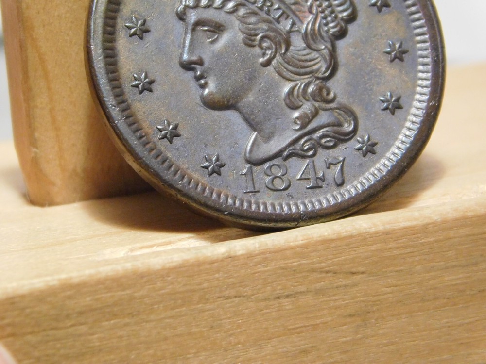 1847 U.S. large cent
