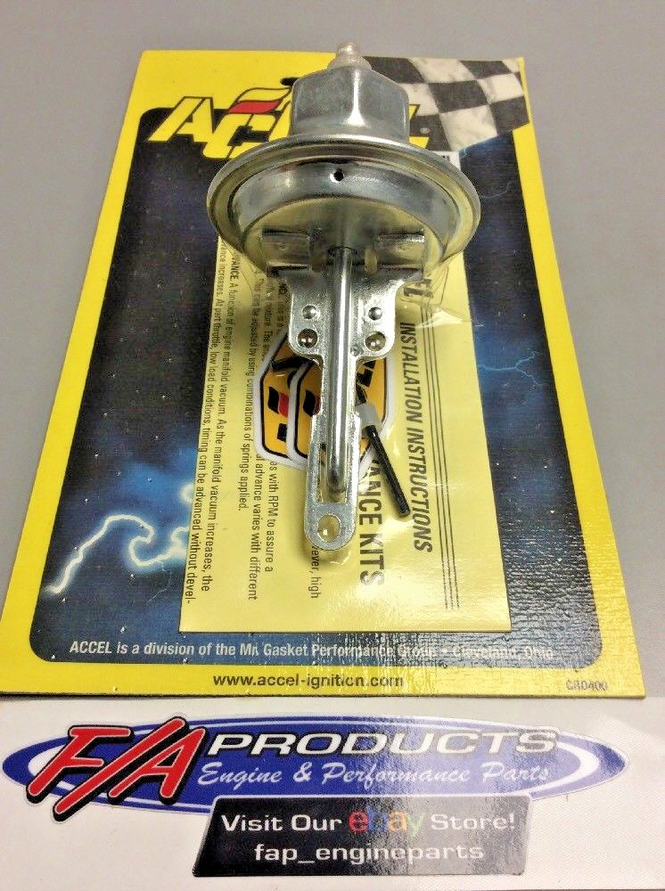 GM Points Distributor Adjustable Vacuum Advance Kit Accel 31034