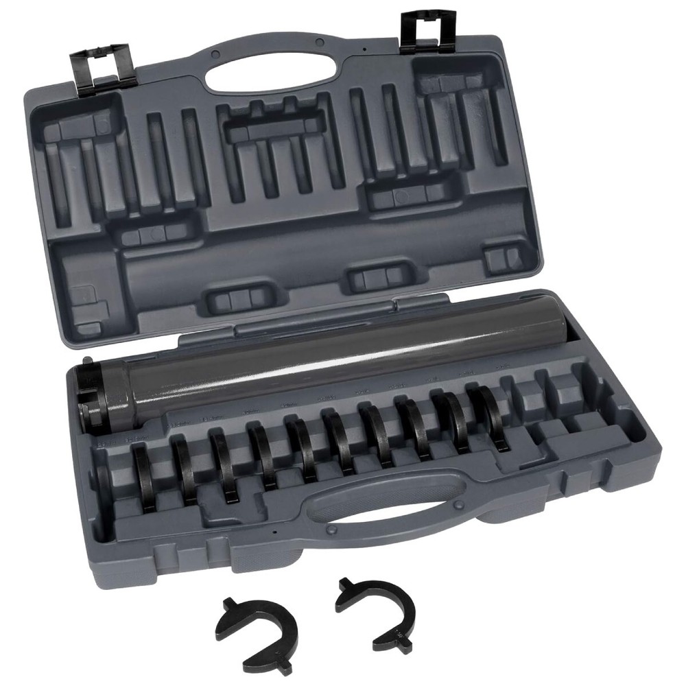 Lisle 58100 12 PC Inner Tie Rod Tool Set, Improved Socket Design to Work