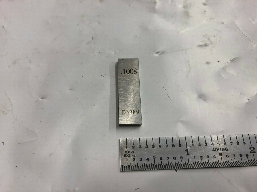 .1008 Rectangle Steel Gage Block.