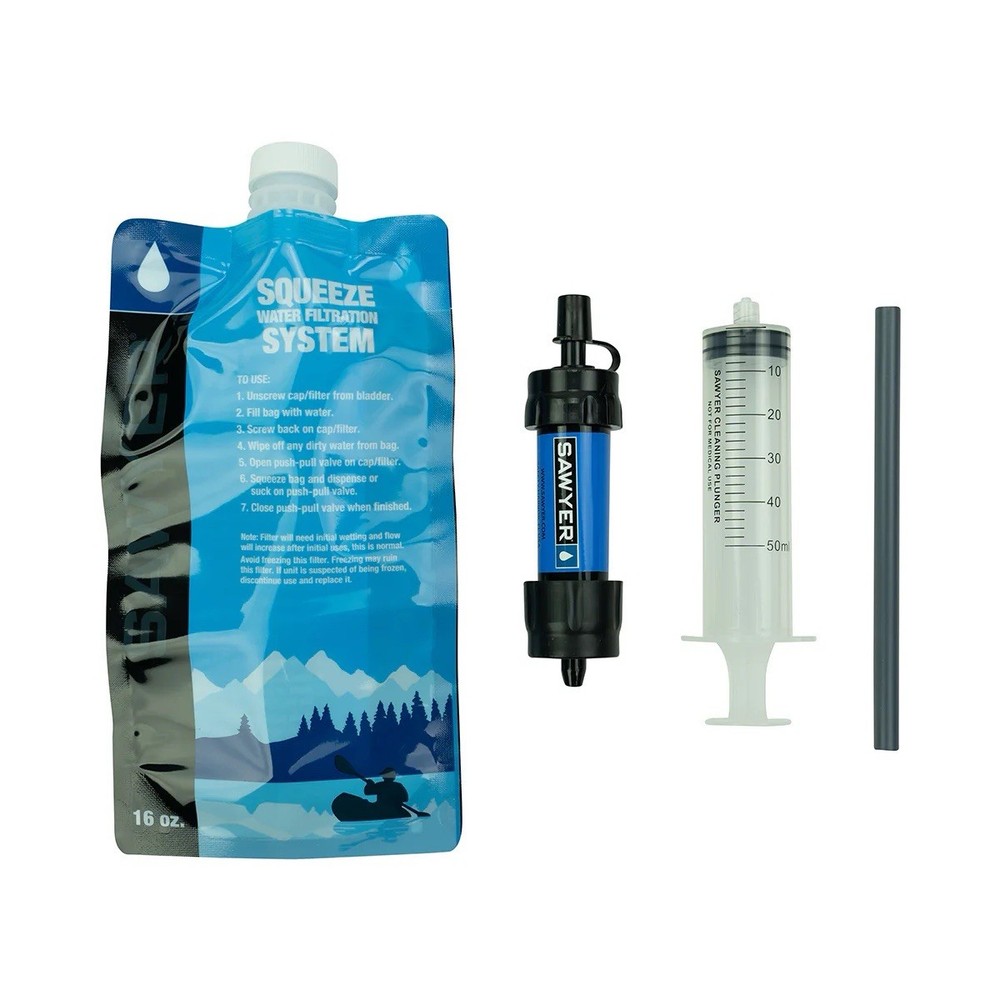 Sawyer SP128 Mini Water Single Filtration System Single - Blue