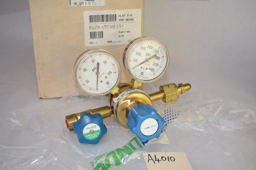 Linde E8 UPE 3 75 350 Gas Regulator