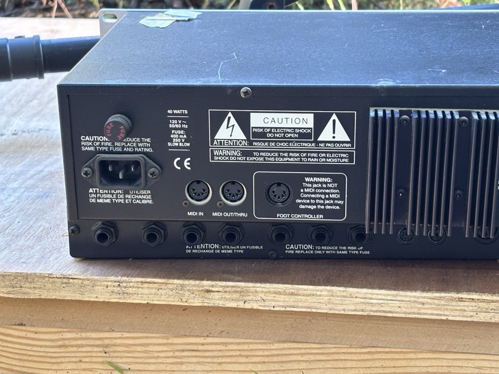 DigiTech 2112 Studio Guitar System Programmable Pre Amp Processor