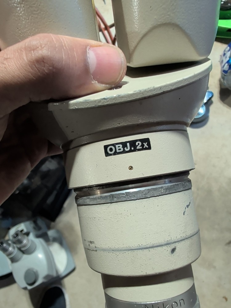 Nikon OBJ.2X Microscope Made in Japan