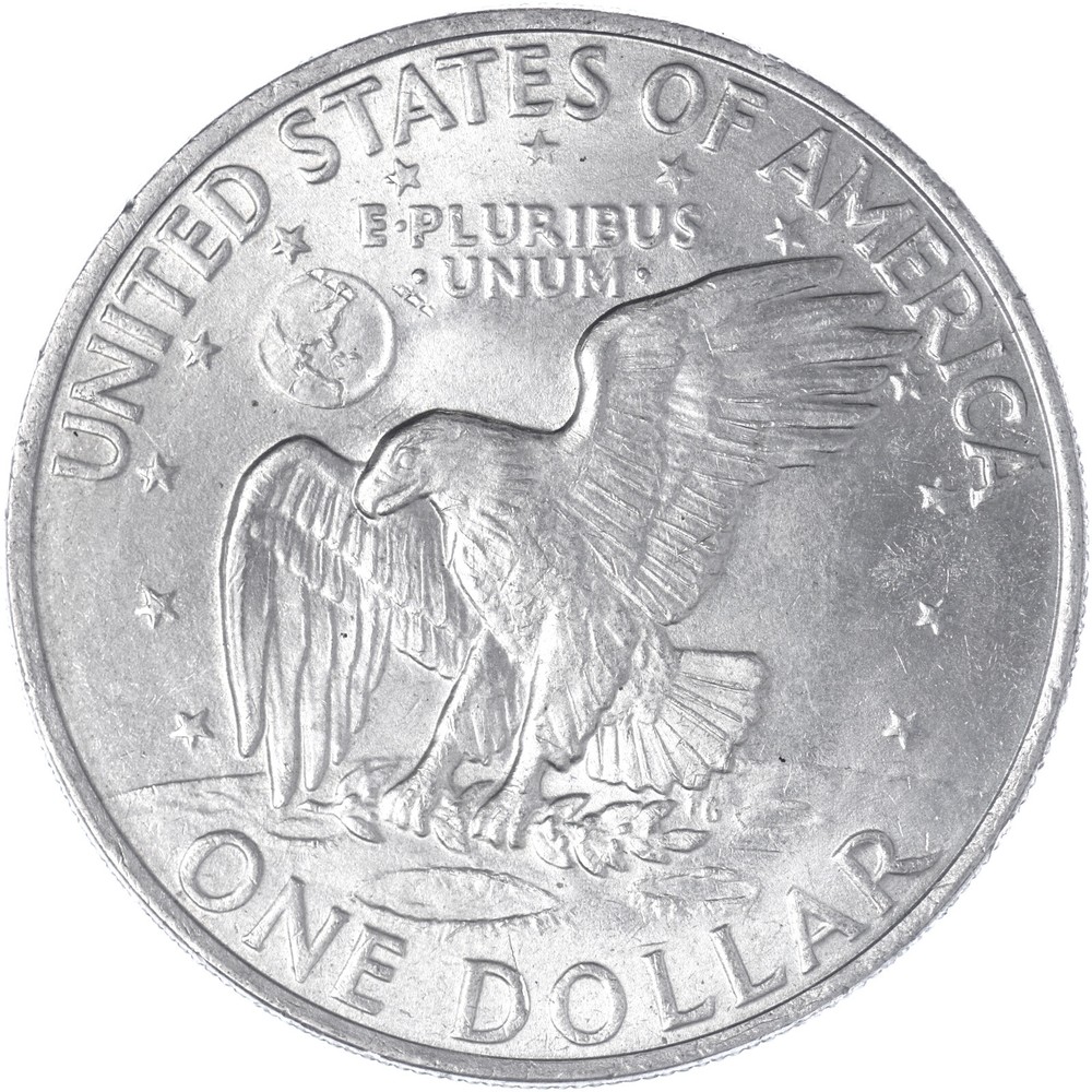 1971 (P) Eisenhower Dollar AU Ike