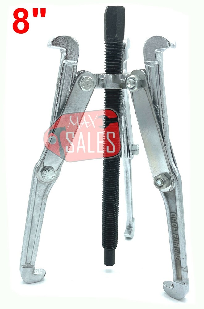 New 8" GEAR FLYWHEEL PULLEY REMOVAL 3 JAW HOOK PULLER