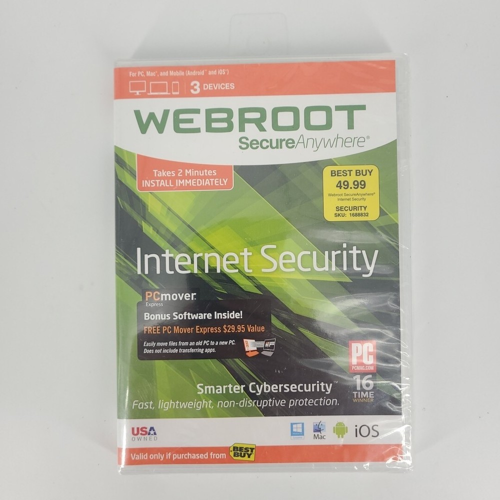 Webroot Secure Anywhere Internet Security Full Version for Windows & Mac