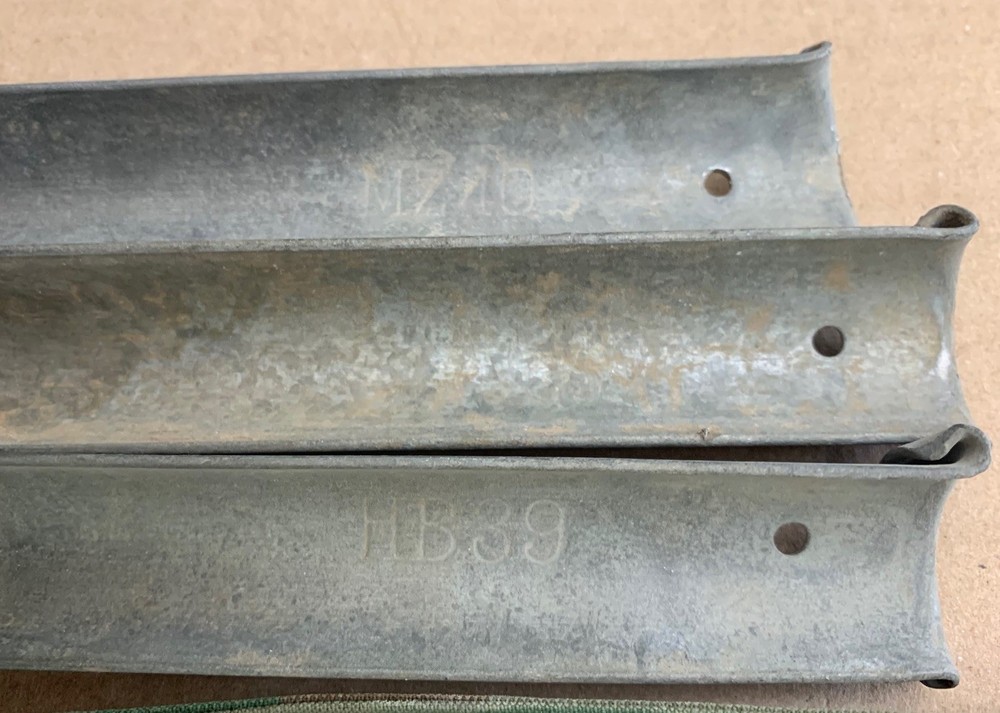 WWII Swiss Zeltbahn Tent Pole Set