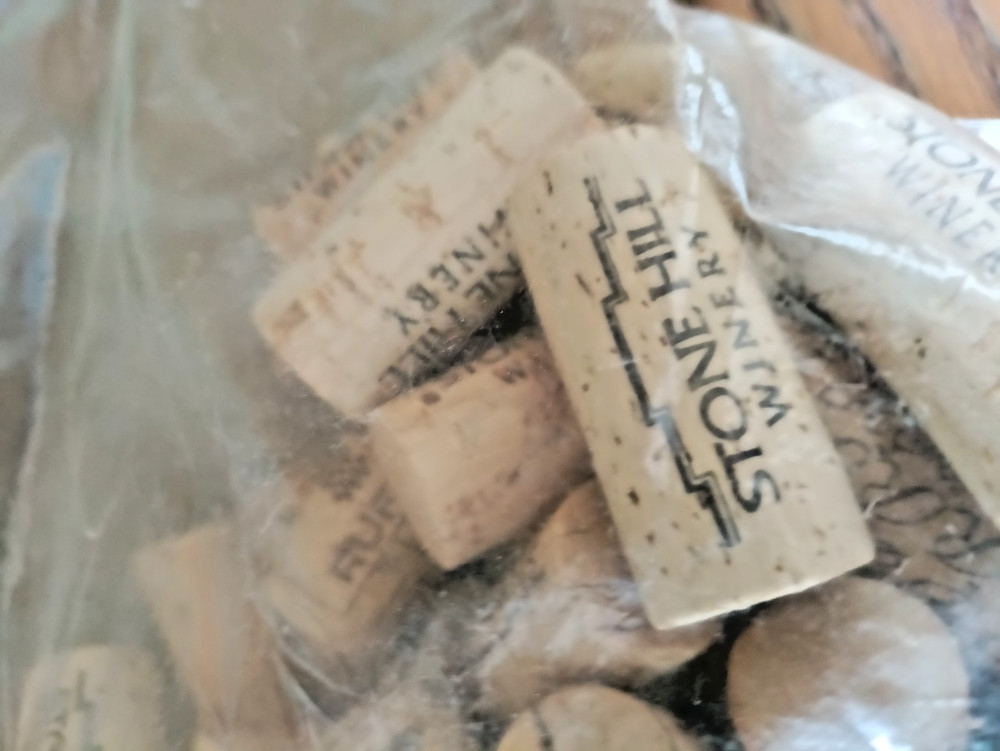 EIGHTY (80) WINE CORKS 1-3/4"