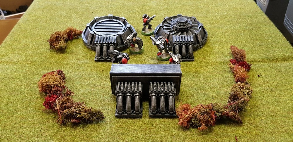 28mm Power Generators Warhammer 40k table top scenery
