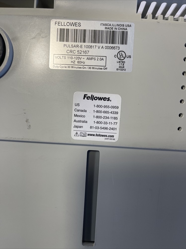 Fellowes PULSAR-E 300 Electric Binding Machine CRC52167