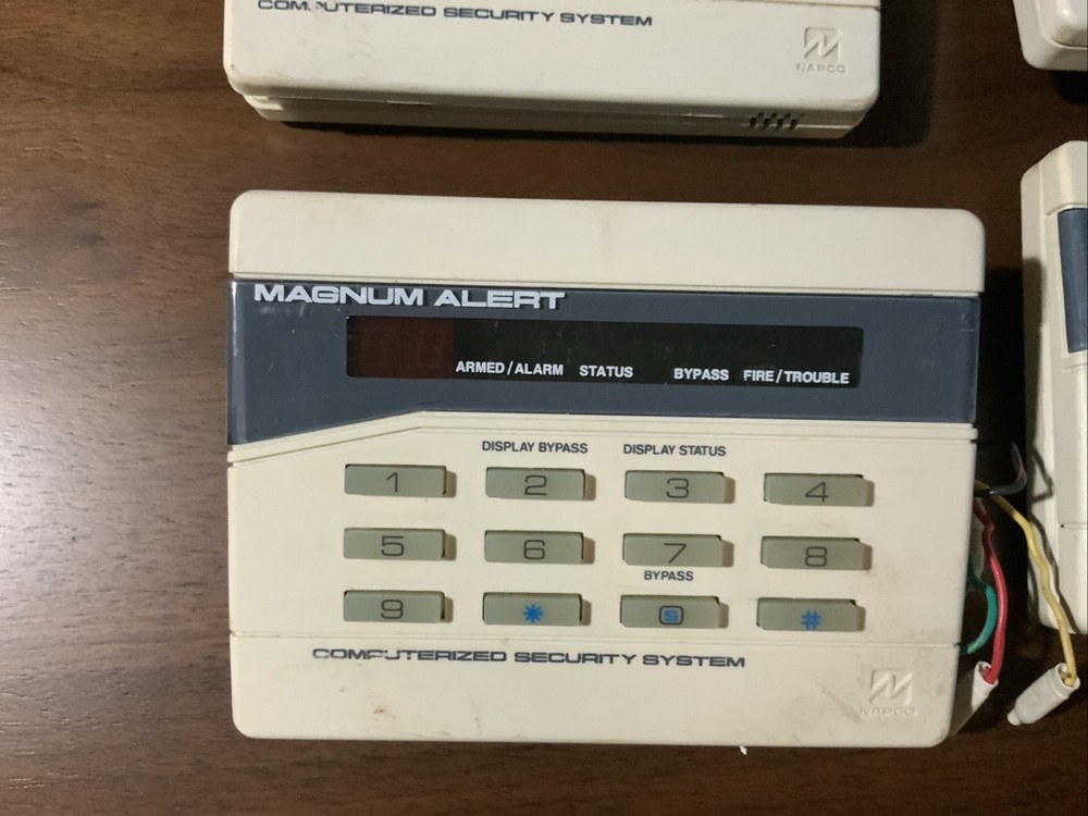 14 Napco Magnum Alert Lot Control Keypad Panel for Computerized Security System
