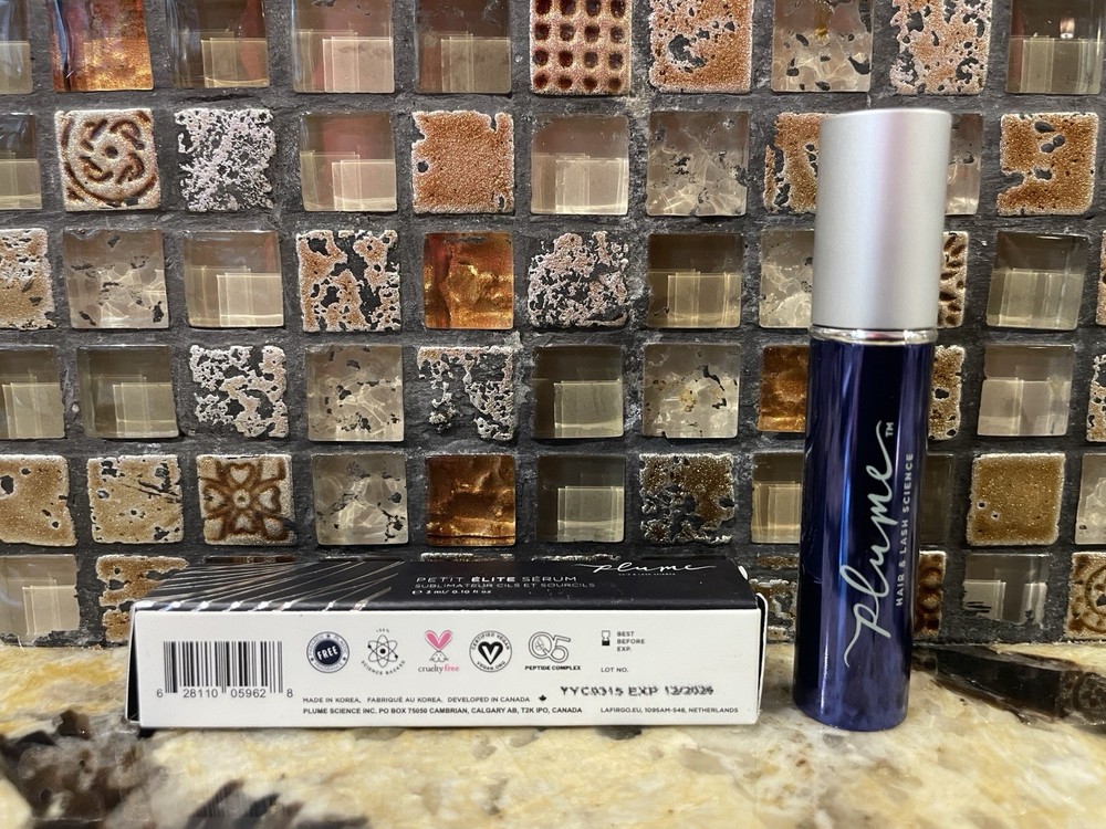 Bundle 2 PLUME - ELITE LASH & BROW ENHANCING SERUM - MINI 3ml / .1oz each NIB