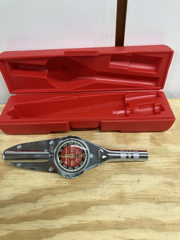 Snap On 3/8” Drive Torqometer With Working Light