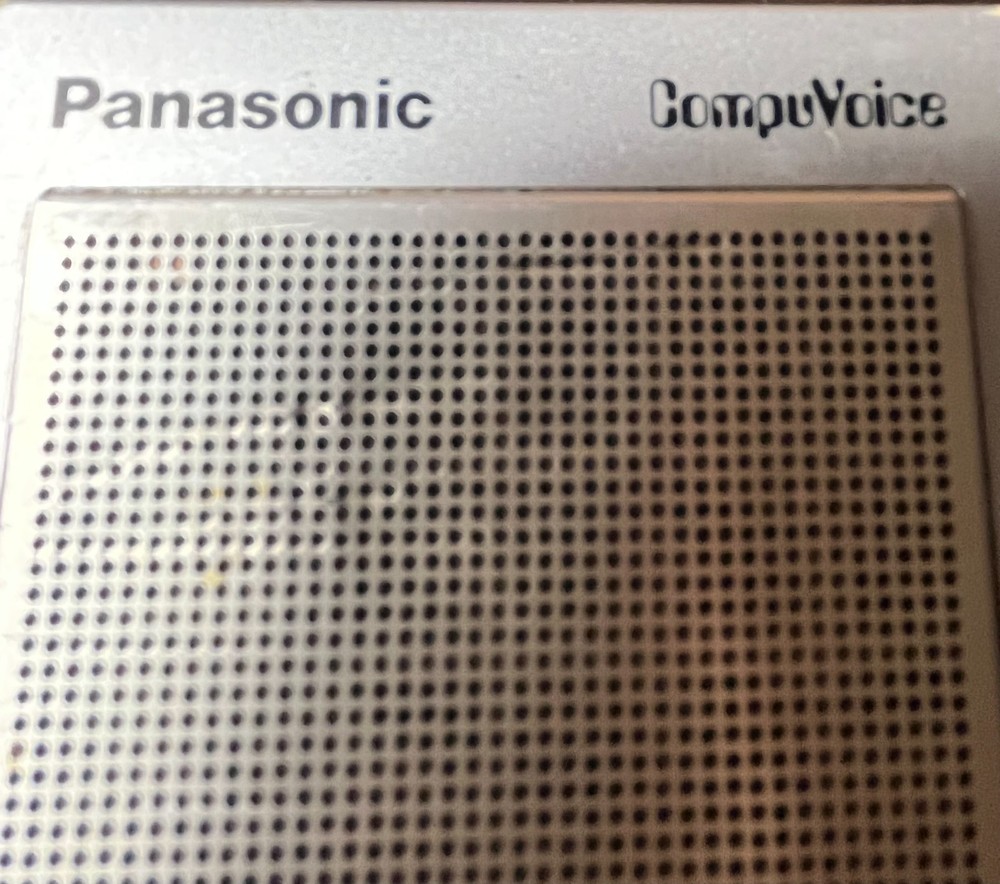 1984 Panasonic JE-720U Compuvoice Talking Calculator- Tested Calculator Function