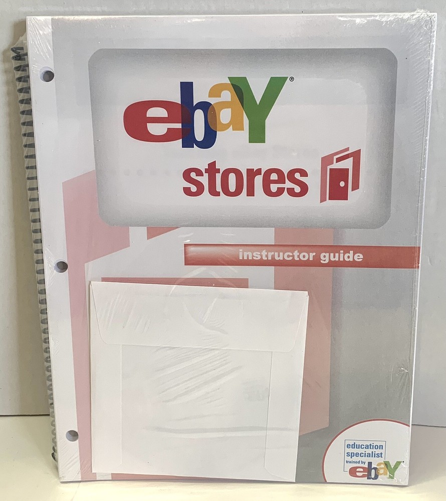 eBay Stores Spiral Bound Instructor Guide 2010 Still Sealed NEW