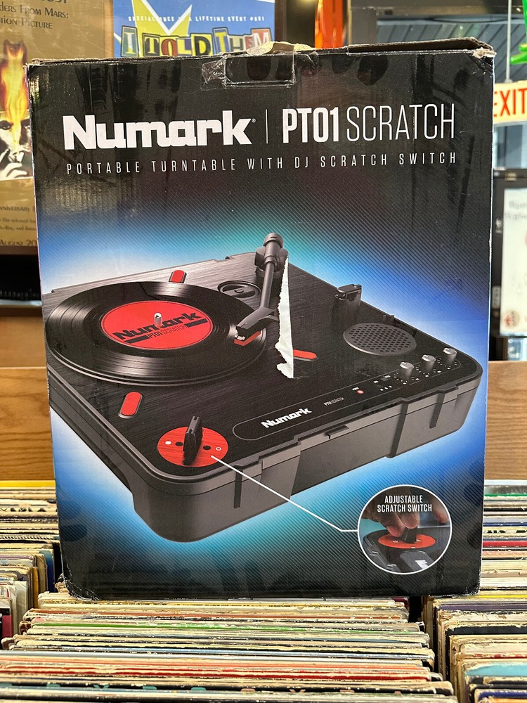 Numark PT01 Scratch ORIGINAL EMPTY BOX - NO UNIT