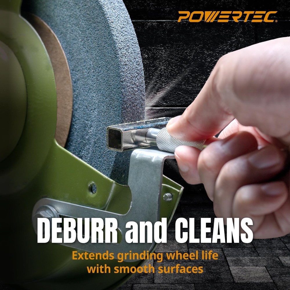 Compact Diamond Dressing Tool for Bench Grinders - 7" Long, Ergonomic Design