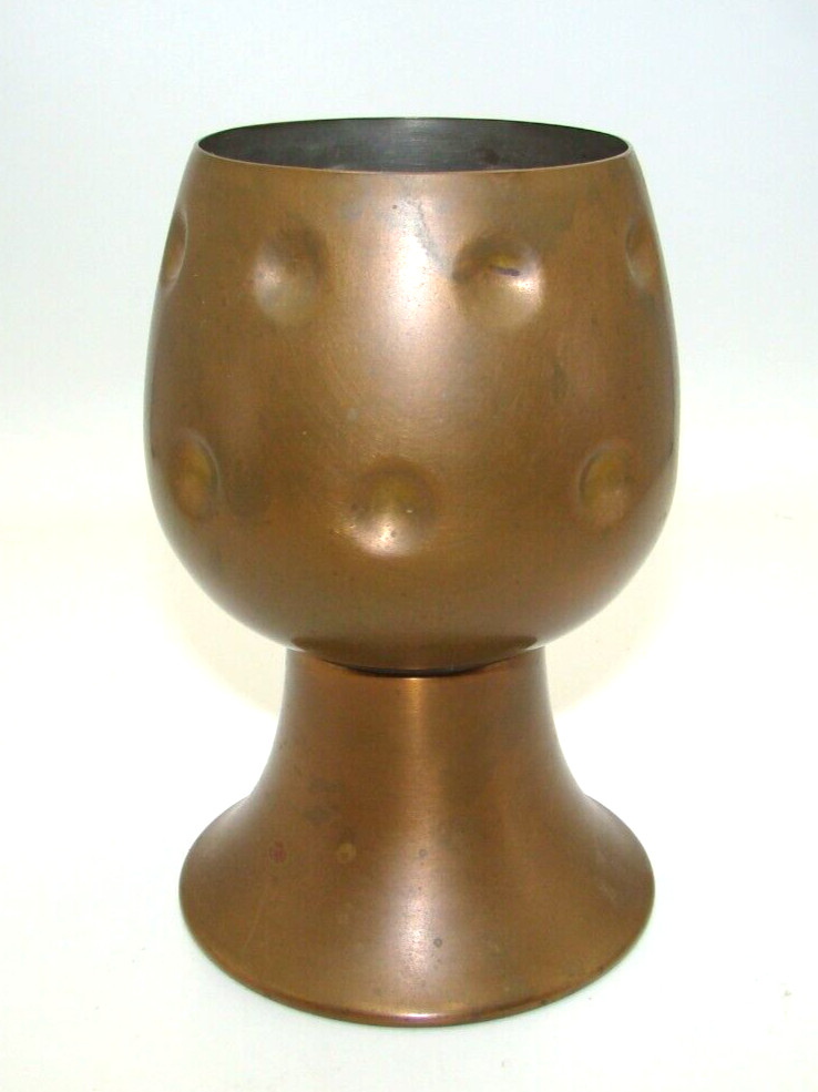 Vintage Chase Copper Bacchus Goblet