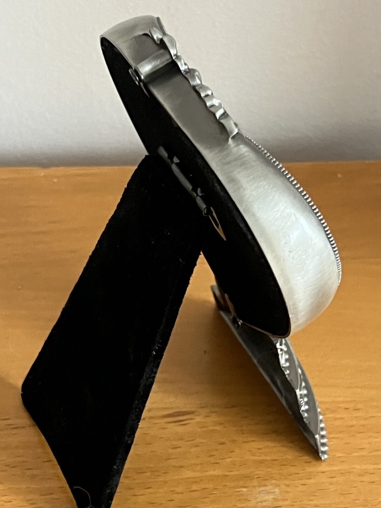 Beautiful PEWTER HART SHAPE PICTURE FRAME