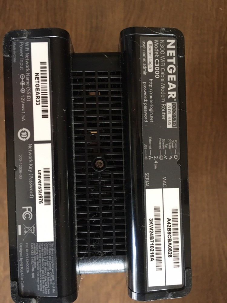 Net gear Router C3000**Tested-Works