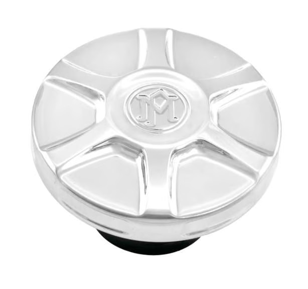 Performance Machine Array Custom Gas Cap - Chrome Motorcycle Street Bike