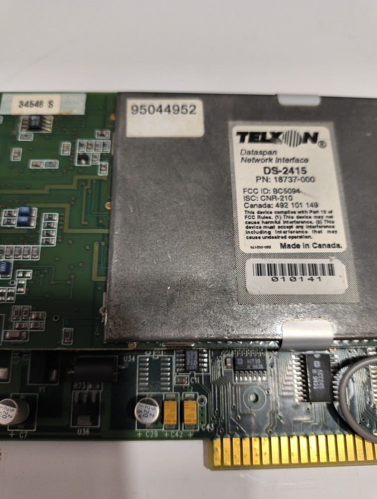 Telxon 900 Mhz Dataspan Network Interface 18737-000 DS-2415
