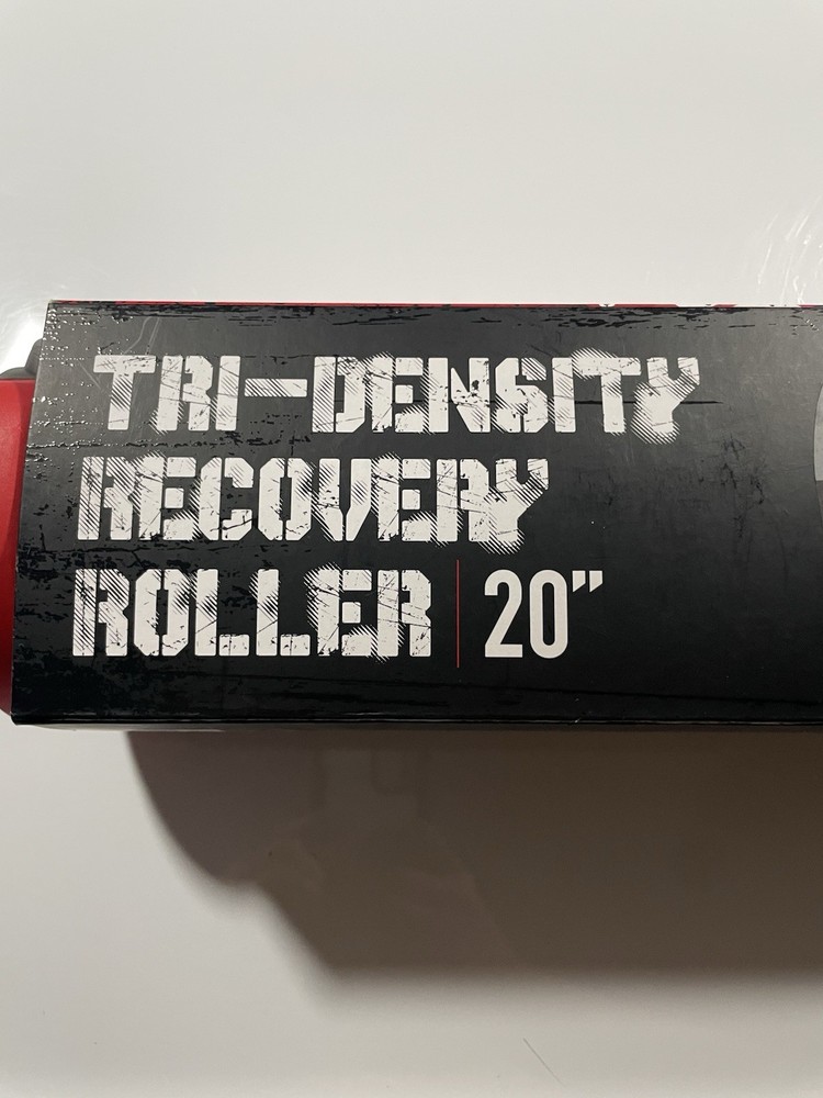 Ethos 20” Tri-Density Recovery Roller Multi Color Red Black
