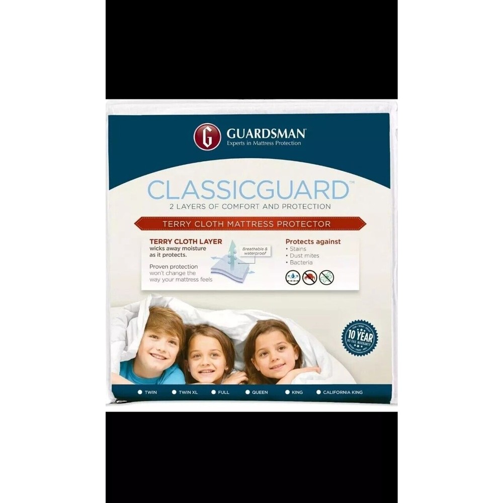 Guardsman NEW Twin Classicguard Waterproof Mattress Protector