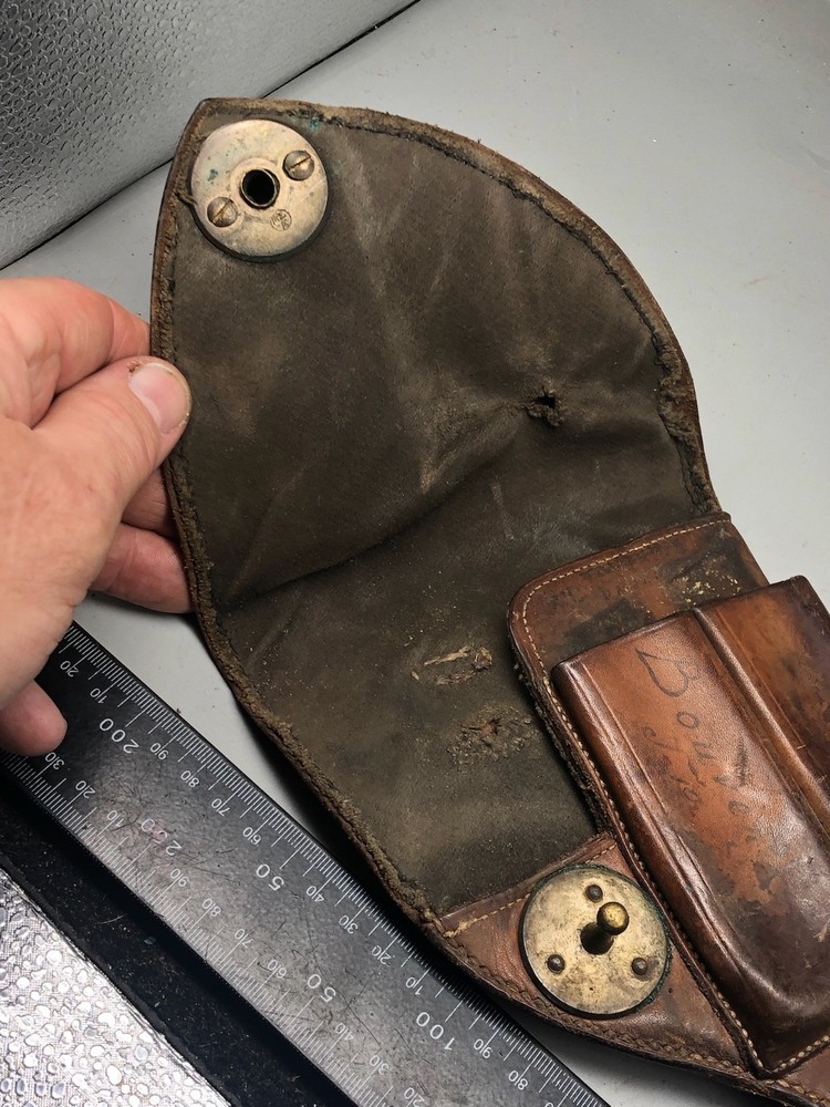 Original Swedish Officer's 1907 Pattern Leather Holster