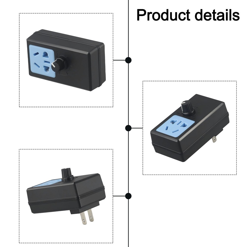 220V AC Motor Speed Controller with Stepless Adjustment and Easy Setup