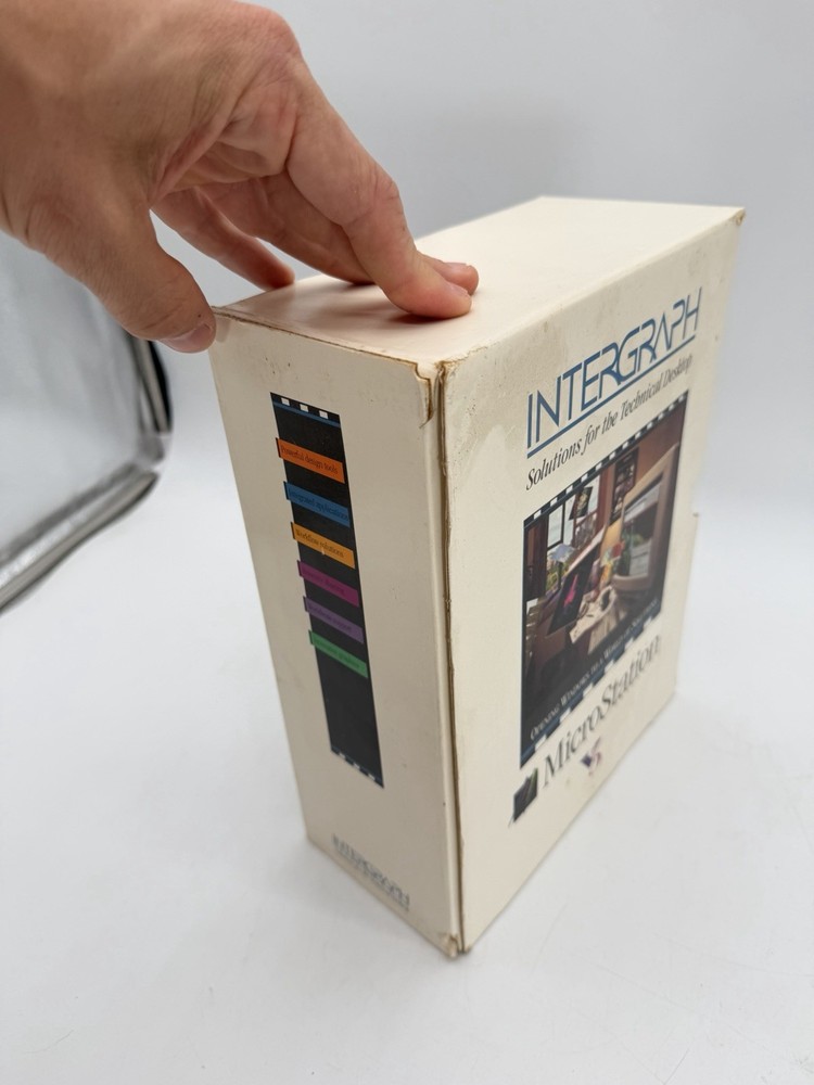 Vintage Intergraph MicroStation V5 CAD Software Reference Guide Book Set RARE