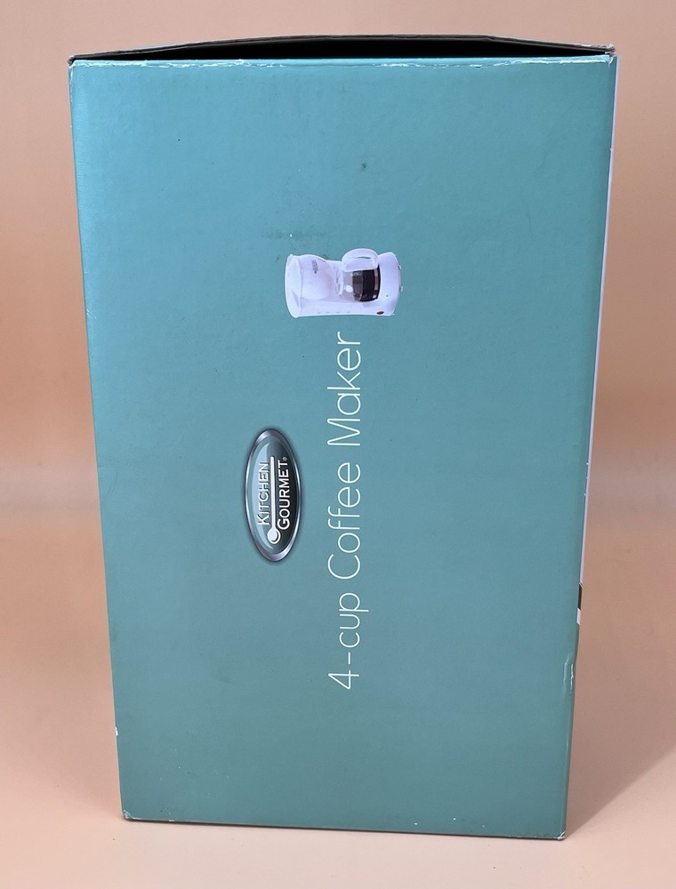 Kitchen Gourmet 4 Cup Coffee Maker