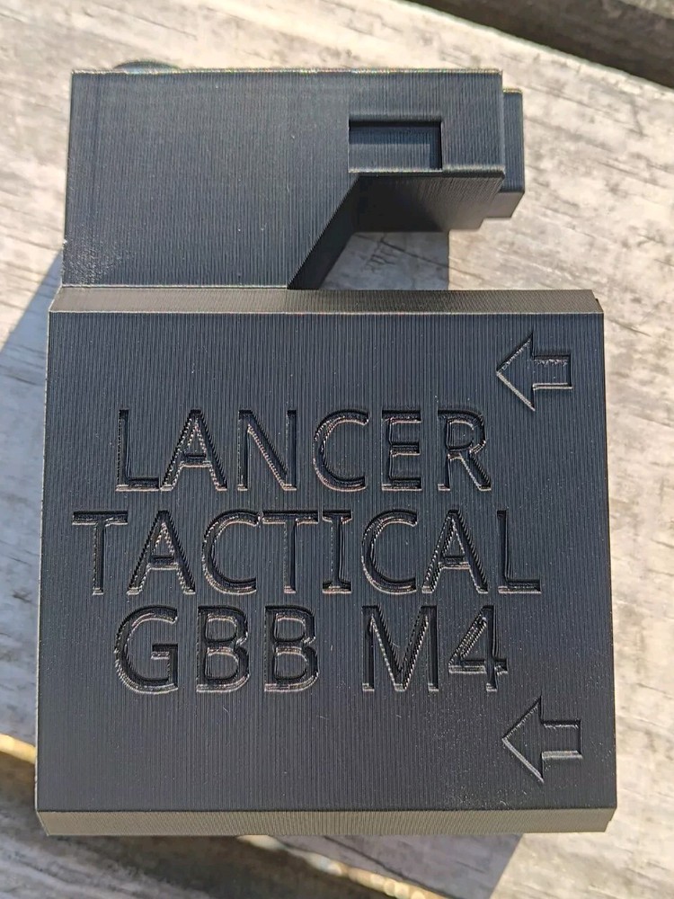 Lancer Tactical M4 GBBR Airsoft Odin Speedloader Adapter Black