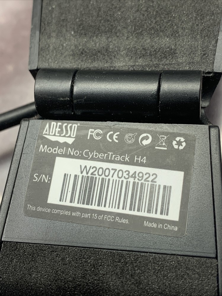 Used Adesso Cybertrack H4 USB Webcam