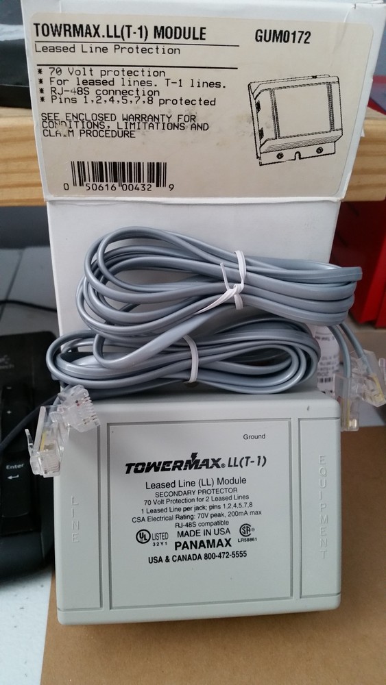 Towermax.ll (T-1) Module Line Protector Protection *GUM0172*