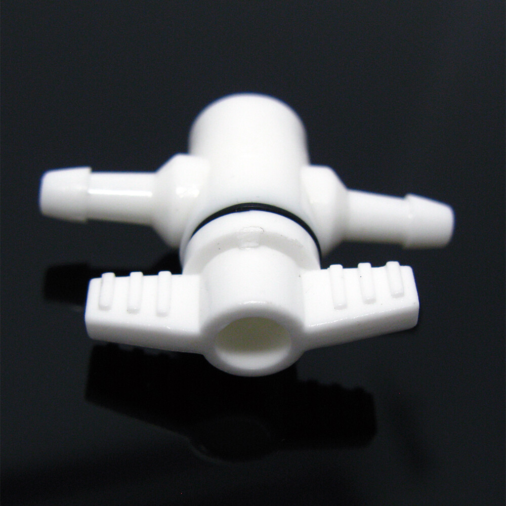 10Pcs White Plastic 2 Ways Ink Connector Adapter For Inkjet Format Printer