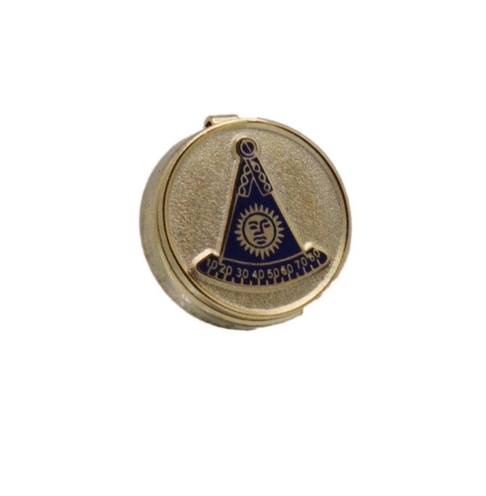 Past Master F&AM No Square Masonic Button Covers Tux Set