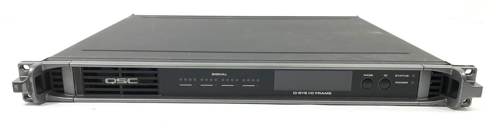QSC Q-SYS I/O Frame Type 2 Network Interface w/ 2x CIML4 Modules