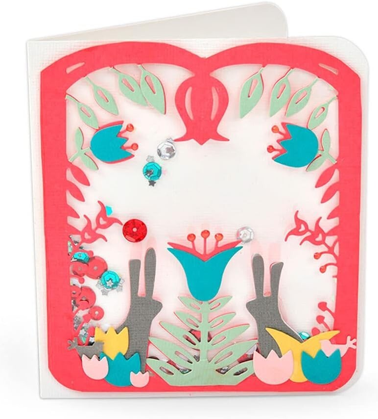 Sizzix Thinlits Folk Art Lantern Jordan Caderao Cutting Dies 663624 NEW