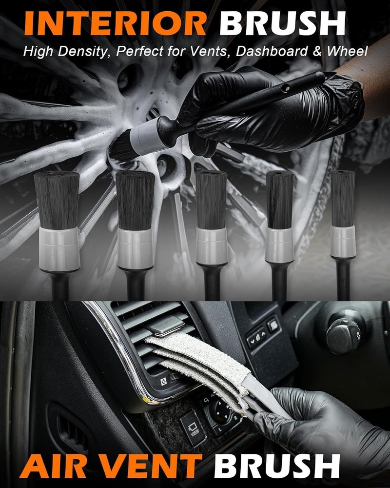 Ultimate Car Windshield & Interior Cleaning Kit - 18-Piece Set for Quick Refresh